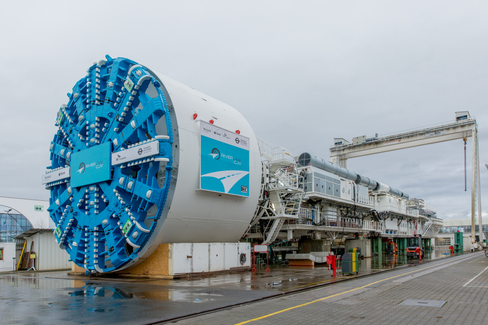 Silvertown Tunnel's giant TBM passes FAT - The Tunnelling Journal