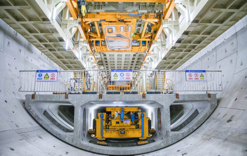 Φ14.02 TBM New Crossing in the construction of Shanghai Airport Link Line Tunnel Section